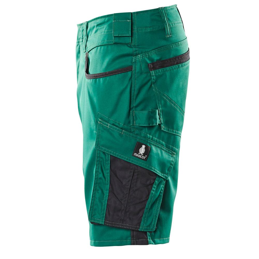 Pantaloncini, pantaloncini leggeri, verde/nero