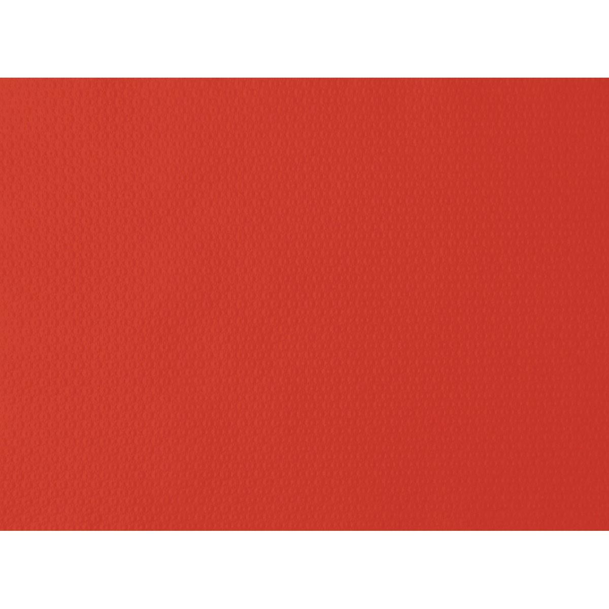 Eine Nahaufnahme des Duni GmbH Papier-Tischsets 30x40 cm in rot zeigt eine feine Textur und satte Farbe - ideal für Feste und Veranstaltungen (Packung mit 500 Stück).