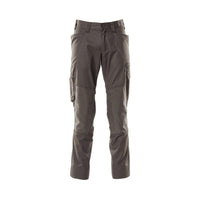 Pantaloni con tasche al ginocchio, pantalone extra leggero, antracite scuro
