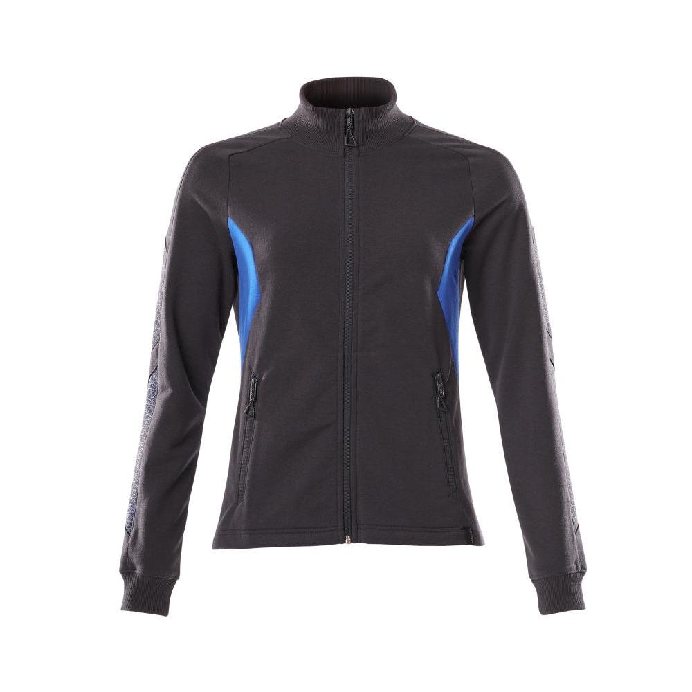 Sweatshirt mit Zipper, Damen Sweatshirt mit Reißverschluss