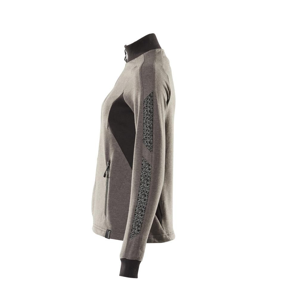 Sweatshirt mit Zipper, Damen Sweatshirt mit Reißverschluss