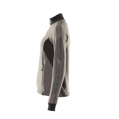 Sweatshirt mit Zipper, Damen Sweatshirt mit Reißverschluss