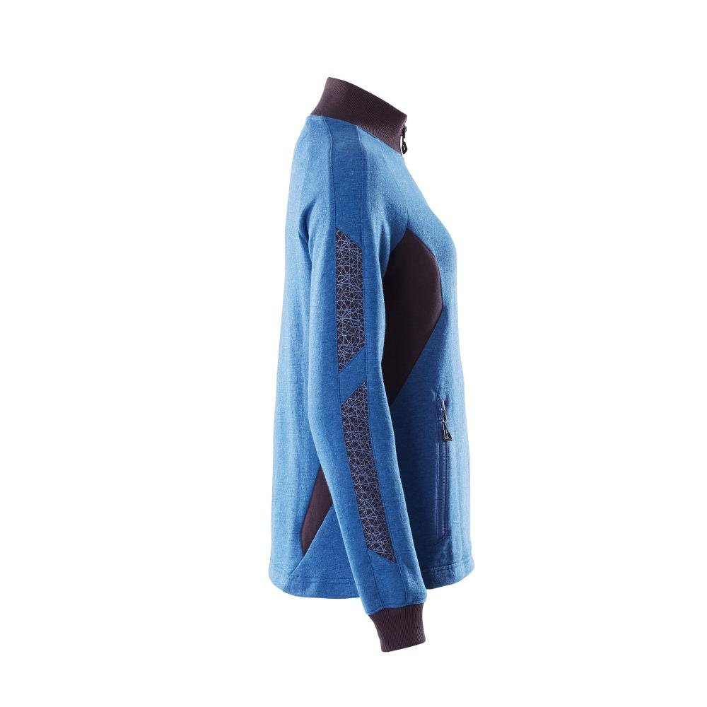 Sweatshirt mit Zipper, Damen Sweatshirt mit Reißverschluss