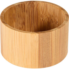 Der LED Kerzenhalter aus Bambus von Duni GmbH (mini 33x57 mm, 8 Stück) ist ein stilvolles, modernes Accessoire mit sichtbarer Maserung - leer und auf weißem Hintergrund abgebildet.