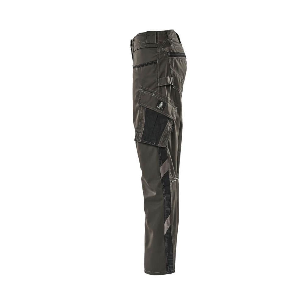 Trousers, women, pearl, two-tone trousers