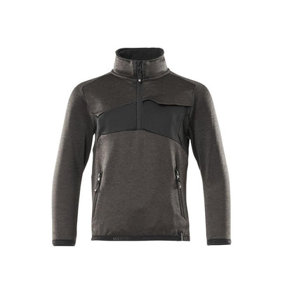 Maglione in pile per bambini, maglione corto con cerniera per bambini