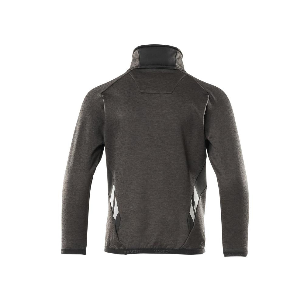 Maglione in pile per bambini, maglione corto con cerniera per bambini