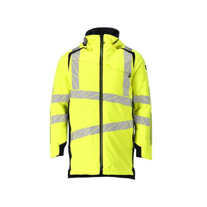 Parka doublure CLIMASCOT®, parka légère, jaune haute visibilité/noir-bleu