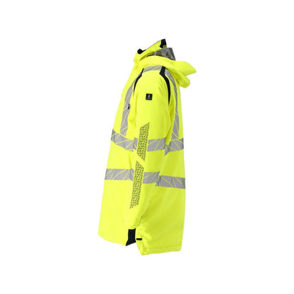 Parka doublure CLIMASCOT®, parka légère, jaune haute visibilité/noir-bleu