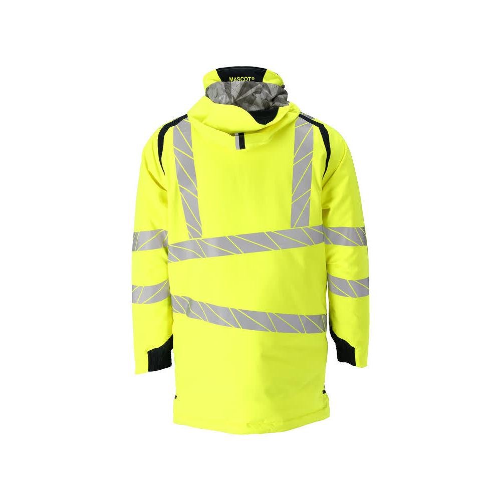 Parka doublure CLIMASCOT®, parka légère, jaune haute visibilité/noir-bleu