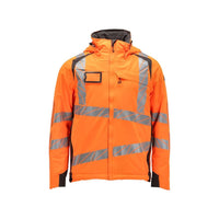 Winter jacket CLIMASCOT®, light weight winter jacket, hi-vis orange/dark anthracite