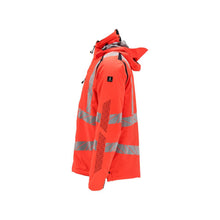 Giacca invernale CLIMASCOT®, giacca invernale leggera, alta visibilità rosso/nero-blu