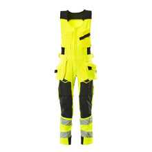Kombihose, Hängetaschen,ULTIMATE STRETCH Kombihose, hi-vis gelb/schwarz