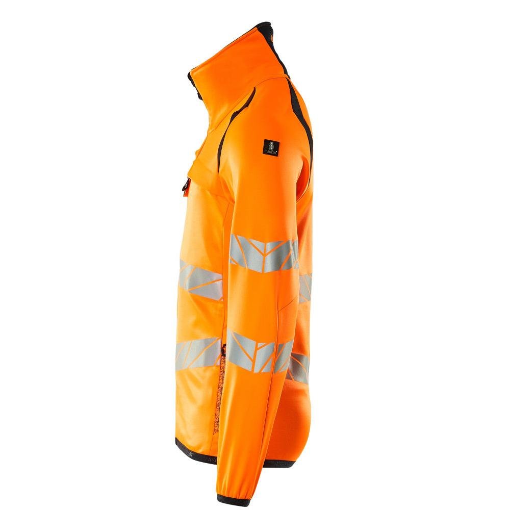 Fleecepullover mit Reißverschluss Microfleecejacke