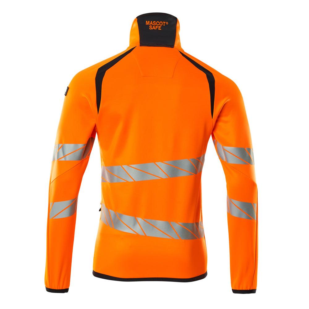 Fleecepullover mit Reißverschluss Microfleecejacke
