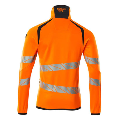 Fleecepullover mit Reißverschluss Microfleecejacke
