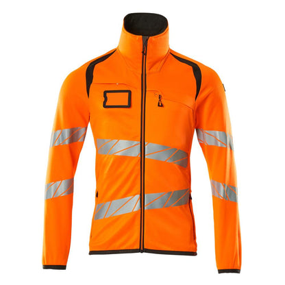 Fleecepullover mit Reißverschluss Microfleecejacke
