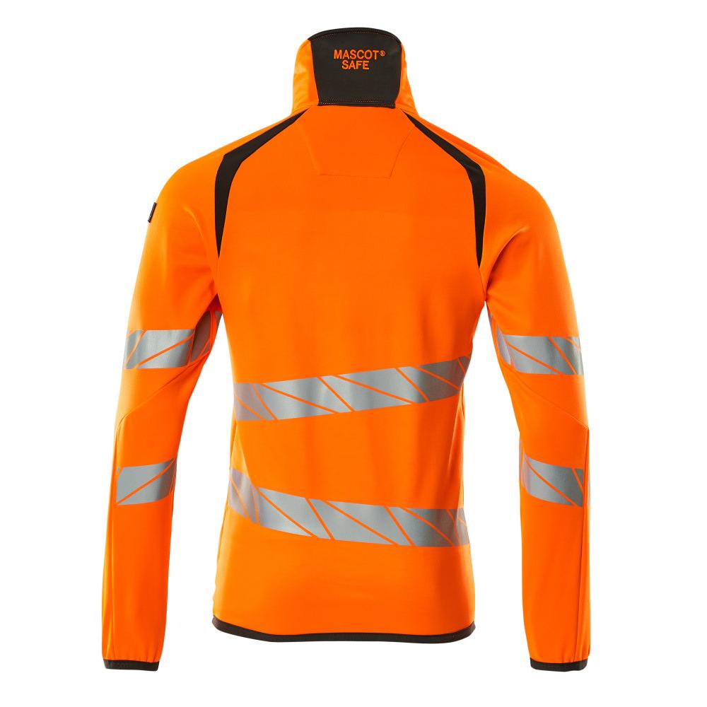 Fleecepullover mit Reißverschluss Microfleecejacke