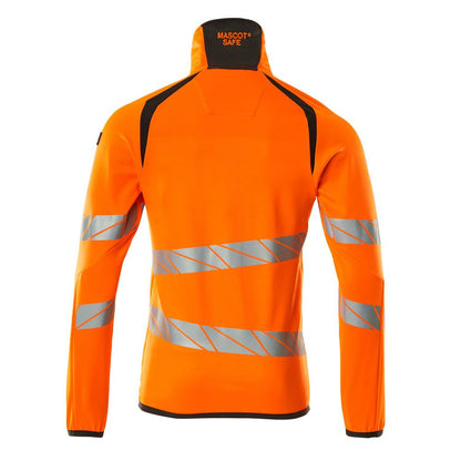 Fleecepullover mit Reißverschluss Microfleecejacke