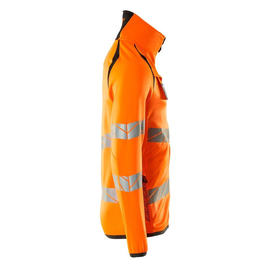 Fleecepullover mit Reißverschluss Microfleecejacke