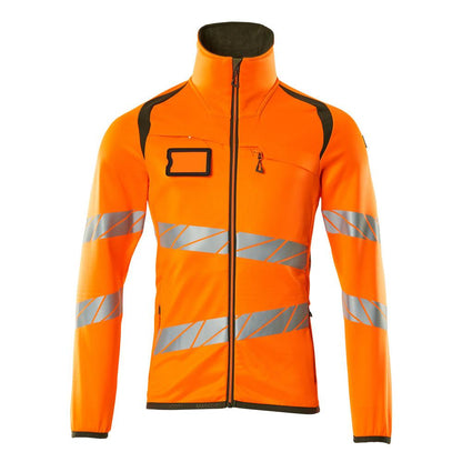 Fleecepullover mit Reißverschluss Microfleecejacke