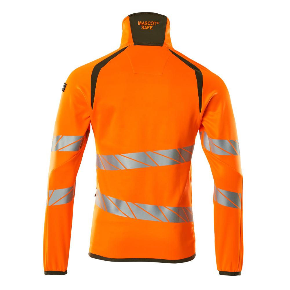 Fleecepullover mit Reißverschluss Microfleecejacke