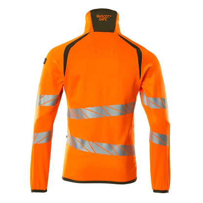 Fleecepullover mit Reißverschluss Microfleecejacke