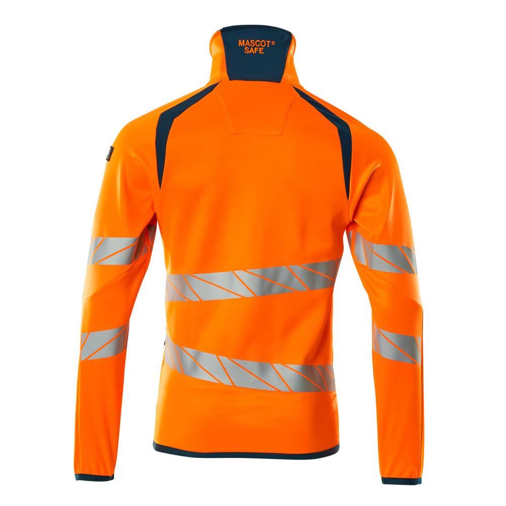 Fleecepullover mit Reißverschluss Microfleecejacke