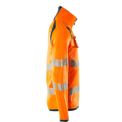 Fleecepullover mit Reißverschluss Microfleecejacke