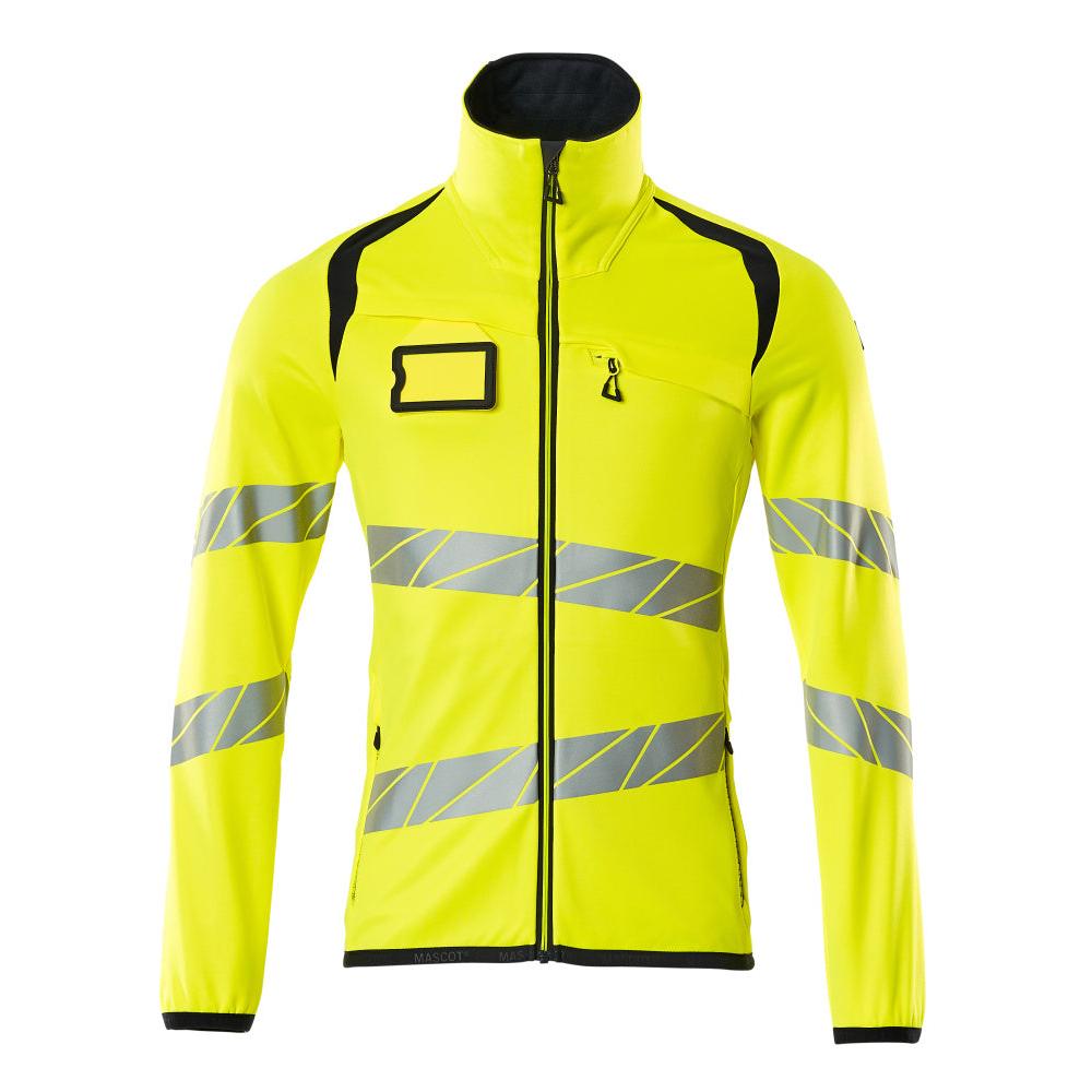 Fleecepullover mit Reißverschluss Microfleecejacke