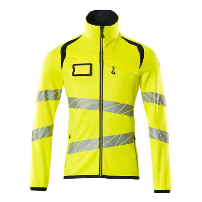 Fleecepullover mit Reißverschluss Microfleecejacke
