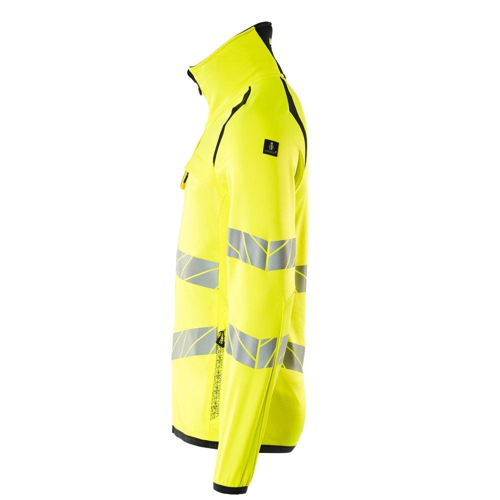 Fleecepullover mit Reißverschluss Microfleecejacke