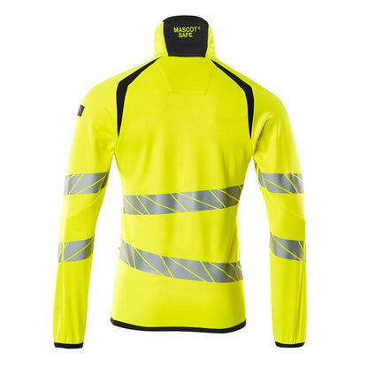 Fleecepullover mit Reißverschluss Microfleecejacke