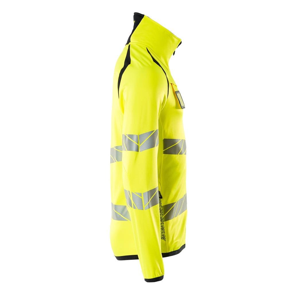 Fleecepullover mit Reißverschluss Microfleecejacke