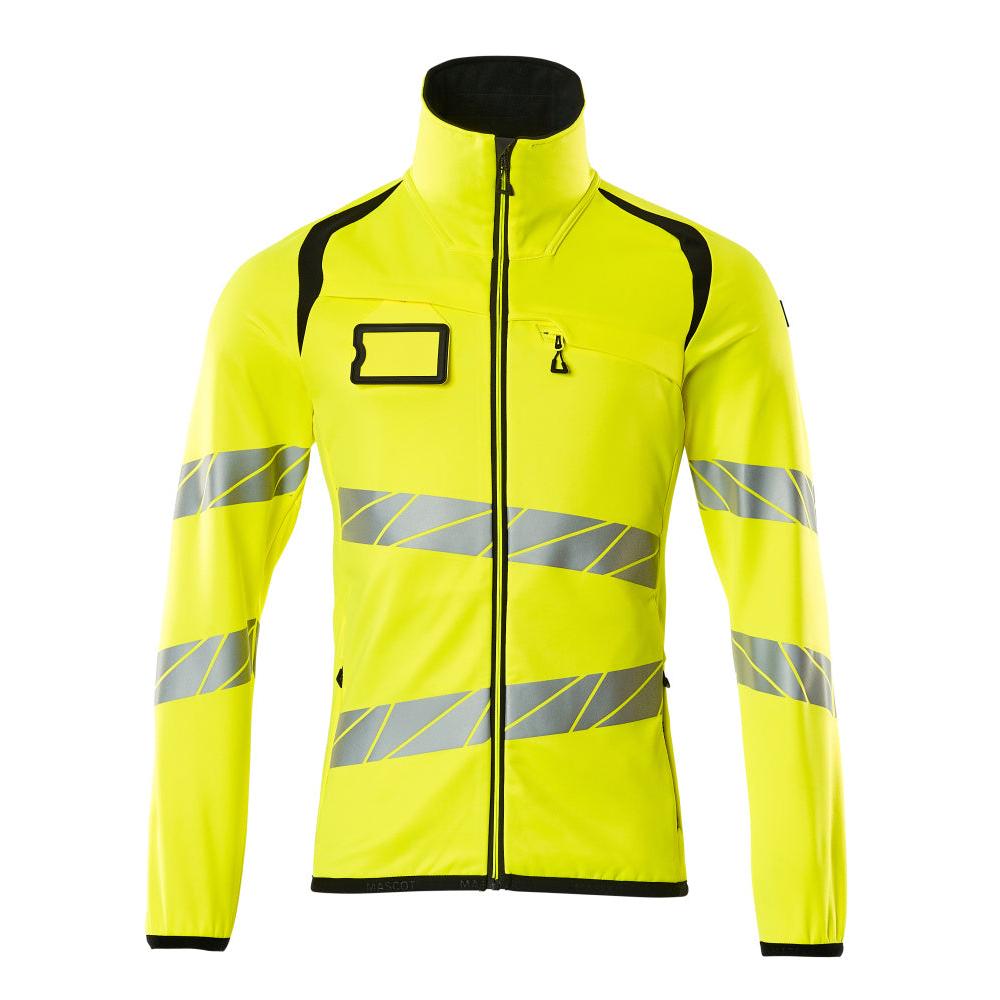 Fleecepullover mit Reißverschluss Microfleecejacke