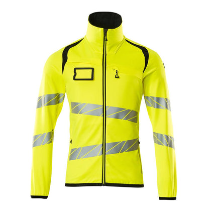 Fleecepullover mit Reißverschluss Microfleecejacke