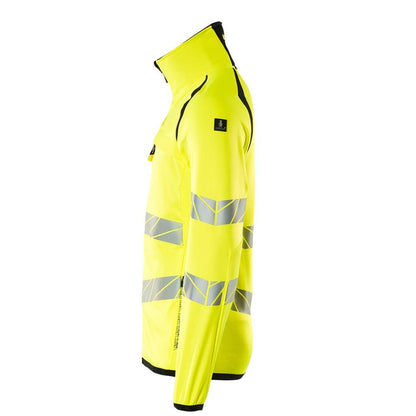 Fleecepullover mit Reißverschluss Microfleecejacke