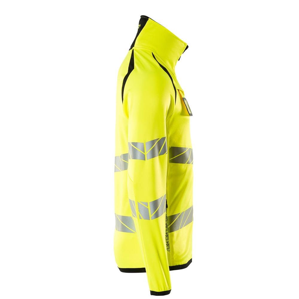 Fleecepullover mit Reißverschluss Microfleecejacke