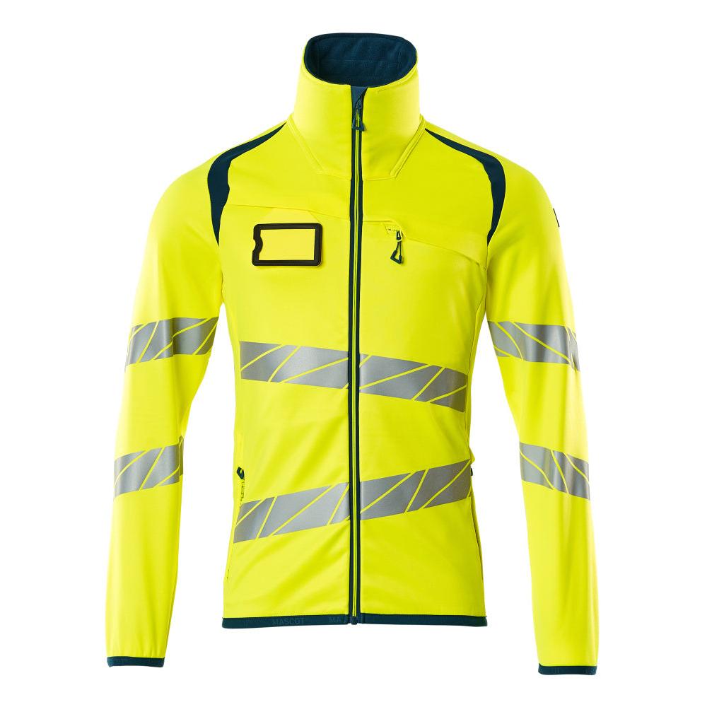 Fleecepullover mit Reißverschluss Microfleecejacke