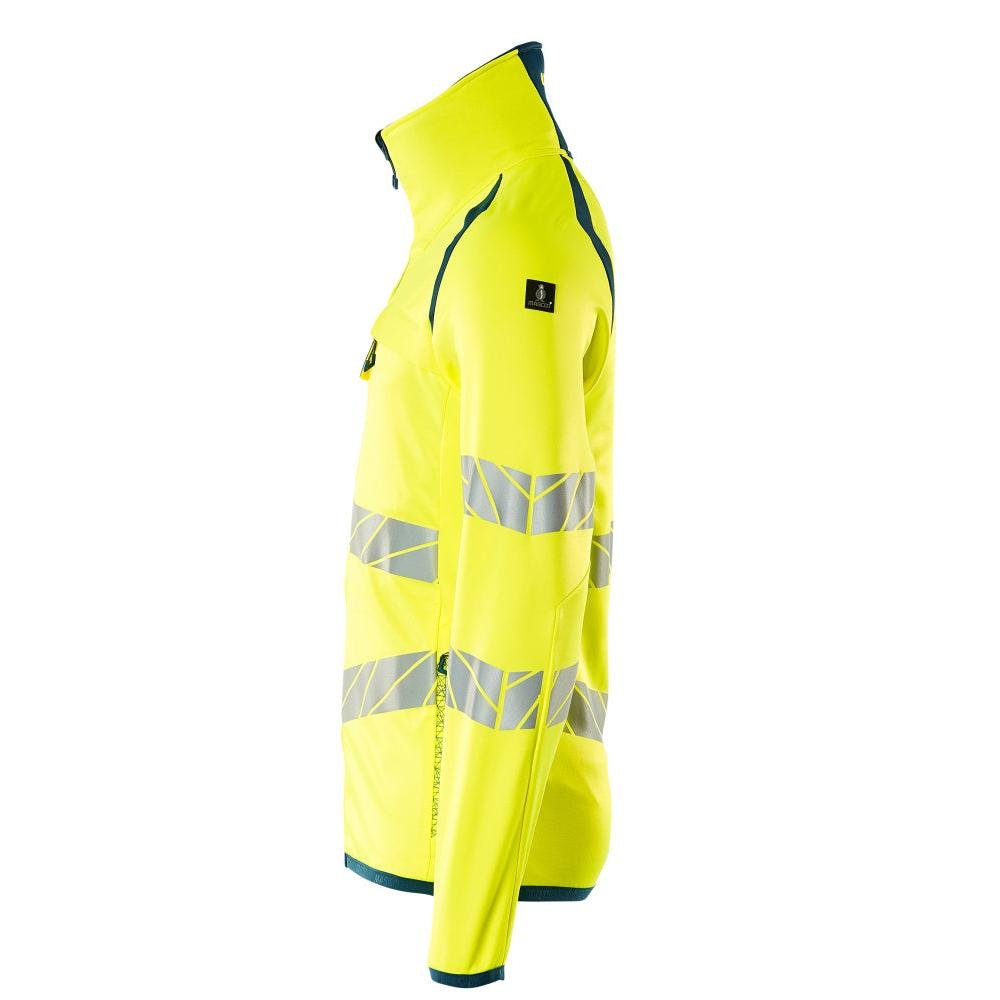Fleecepullover mit Reißverschluss Microfleecejacke