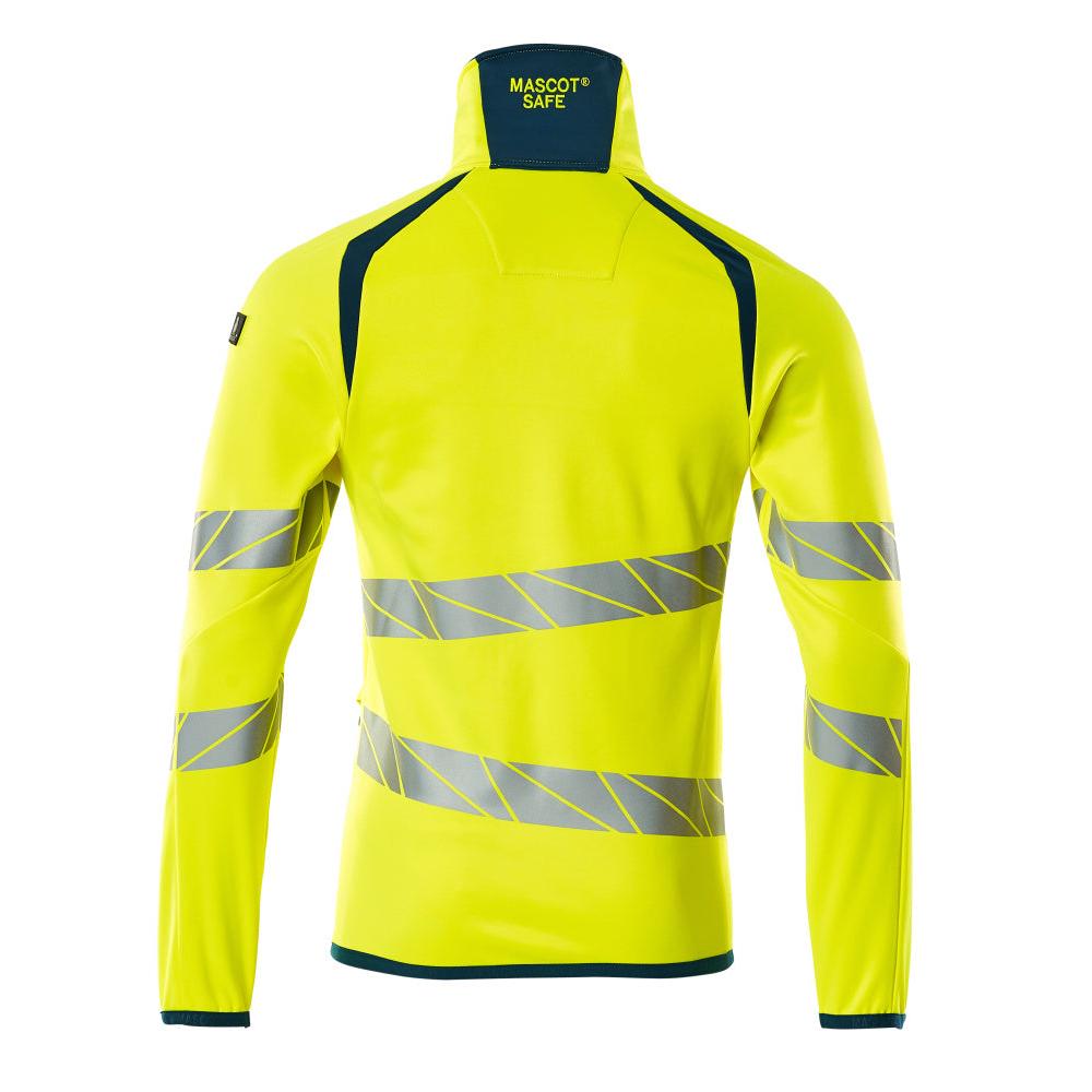 Fleecepullover mit Reißverschluss Microfleecejacke