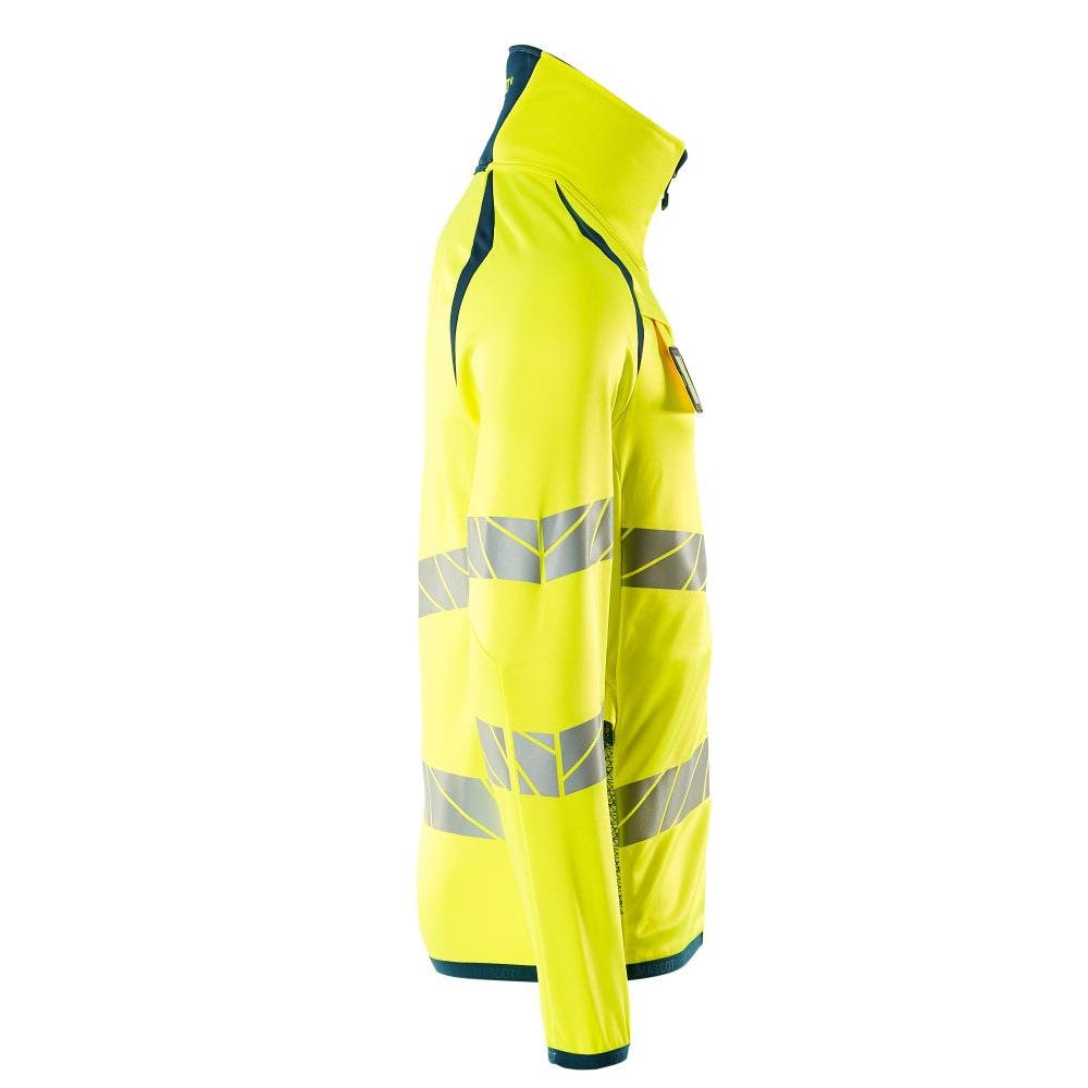 Fleecepullover mit Reißverschluss Microfleecejacke