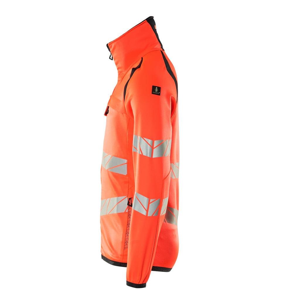 Fleecepullover mit Reißverschluss Microfleecejacke