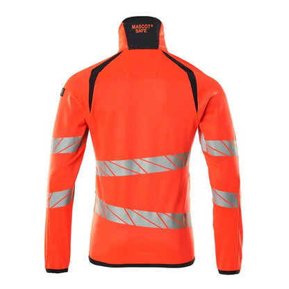 Fleecepullover mit Reißverschluss Microfleecejacke