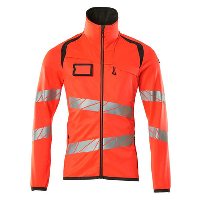 Fleecepullover mit Reißverschluss Microfleecejacke