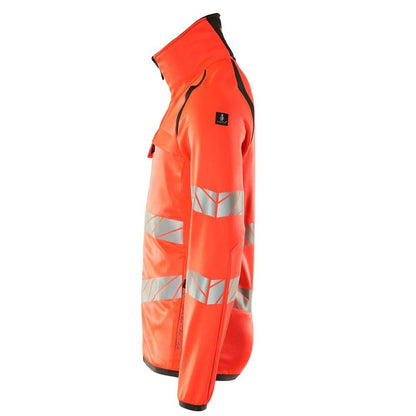 Fleecepullover mit Reißverschluss Microfleecejacke
