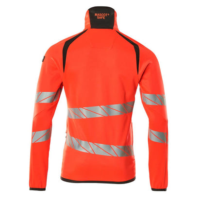 Fleecepullover mit Reißverschluss Microfleecejacke