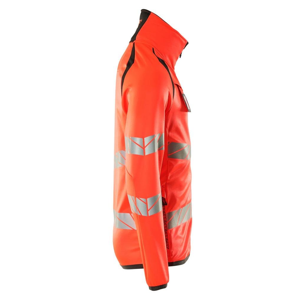 Fleecepullover mit Reißverschluss Microfleecejacke