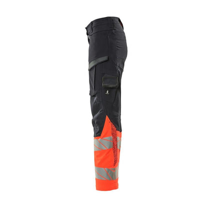 Hose, Damen,DIAMOND, Knietaschen,Stretch Hose