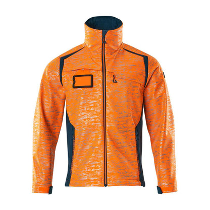 Soft Shell Jacke mit Reflexeffekte Soft Shell Jacke